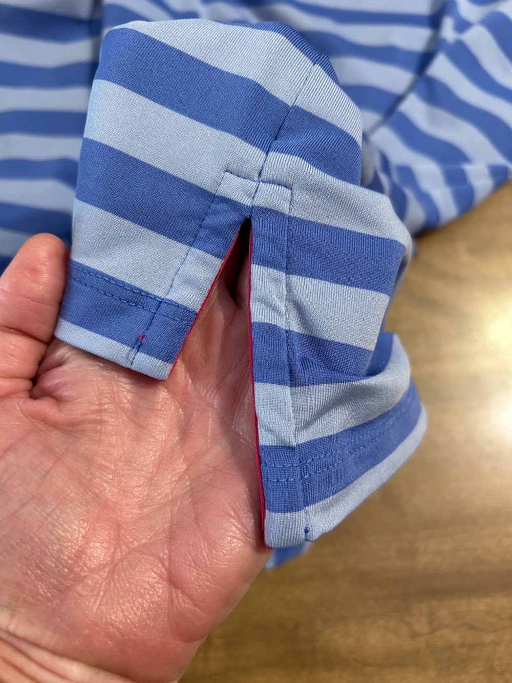 Greyson Blue Striped Performance Polo Shirt Men’s Size XL
W - Picture 10 of 17